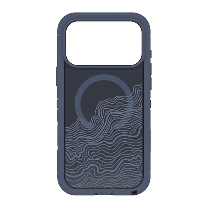 OtterBox Defender Series Pro XT MagSafe Compatible Phone Case for Apple iPhone 17 Pro Max, Shock Absorbing, Offgrid Blue image 1