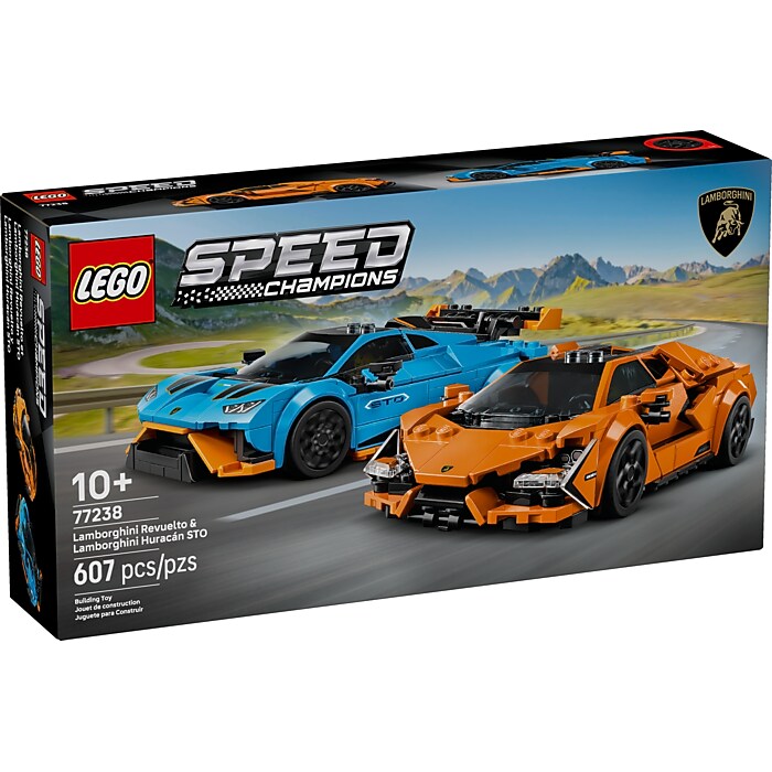 LEGO Speed Champions Lamborghini Revuelto & Huracan STO, 607