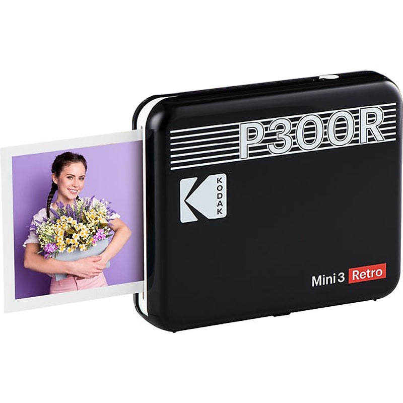 Kodak Mini 3 Retro Portable Photo Printer (P300RB) image 1