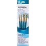 Princeton RealValue Mixed Media Synthetic Taklon Variety Brush Set, Blue, 4/Set, 3 Sets/Bundle (PBXPR9173-3)~#|#~CF845E0B-3ABB-47F4-B8C46624FEBDD0A8_sc7