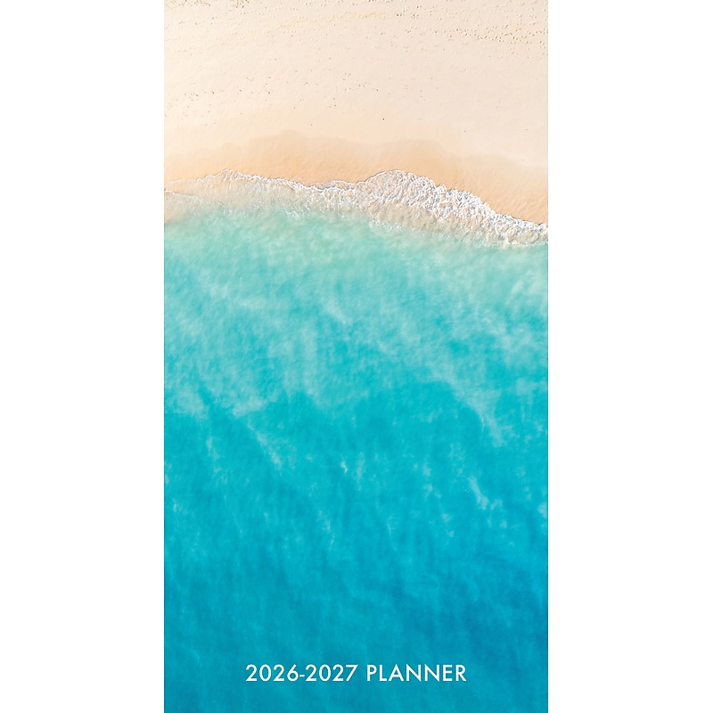 2026-2027 Willow Creek Waves 3.5" x 6.5" Monthly Planner Cover (57698X) image 1