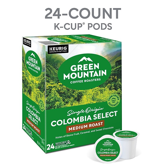 Green Mountain Colombia Select Coffee Keurig® K-Cup® Pods, Medium