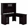 Bush Furniture Cabot 60"W L Shaped Computer Desk with Hutch and Storage, Espresso Oak (CAB001EPO)~#|#~CF95395B-D8DB-466C-9CB64B7A67850A94_sc7