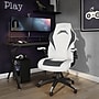 Staples Emerge Vortex Bonded Leather Gaming Chair, White and Gray (52503)~#|#~CF96A47A-142E-4C20-9FB44F816592BD02_sc7