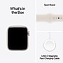 Apple Watch SE 3 GPS + Cellular Smartwatch, 40mm, Starlight Aluminum Case with Starlight Sport Band, Medium/Large (MEP74LW/A)~#|#~CF9D60BA-9839-488A-B17015E4BF007470_sc7