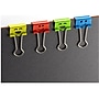 Officemate Smiling Face Small Binder Clips, 0.38" Capacity, Assorted Colors, 42 Clips/Pack (31090)~#|#~CFA2EA29-CDF2-45B3-89FD4E6D932FFB5A_sc7