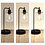 Lavish Home 16.14" LED Table Lamp with USB Ports, Black, 2/Set (72-LMPDKIND-1B-2)~#|#~CFA31C93-170A-4B56-A9957FF3D156597B_sc7