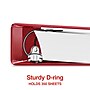 Staples 1 1/2" 3-Ring Non-View Binder, D-Ring, Burgundy (55365/26302)~#|#~CFA3FAEA-715A-48D1-8FAC9C5C77BCF486_sc7