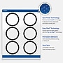 Avery Laser/Inkjet Circle Multipurpose Labels, 3" Dia., White, 60/Pack (S00-DM1)~#|#~CFA69EAE-7F4D-4F4F-8EE460590EA60BD6_sc7