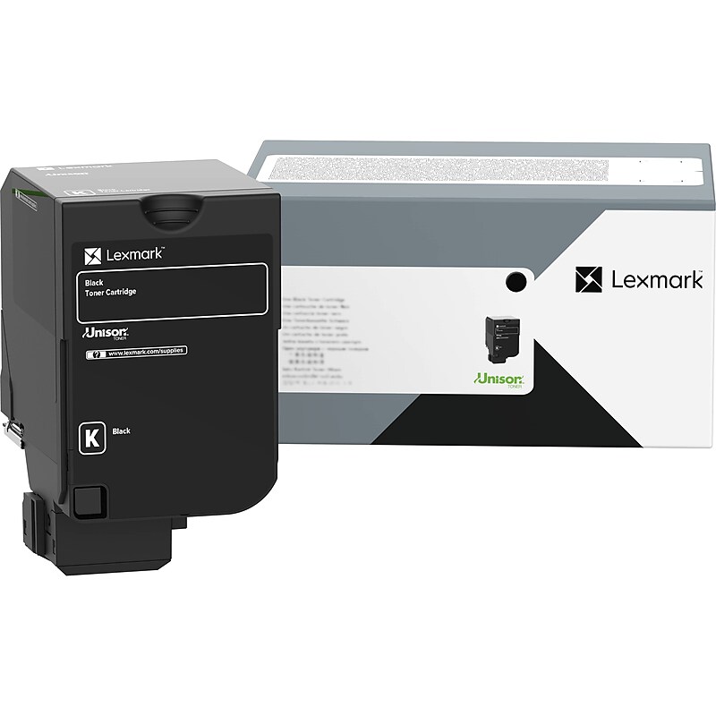 Lexmark 71C0H10 Black High Yield Toner Cartridge image 1