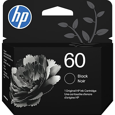 HP 60 Black Standard Yield Ink Cartridge, Prints Up to 200 Pages (CC640WN#140) Sansujyuku sansujyuku.com