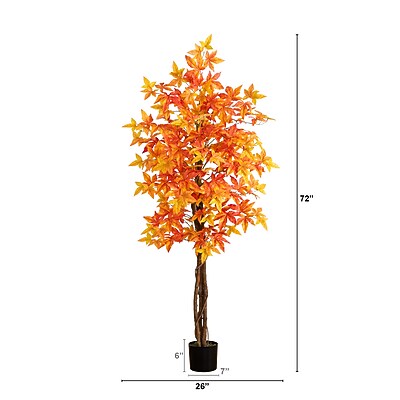 Autumn Deluxe Maple Artificial Fall Tree
