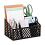 Mind Reader 5-Compartment Metal Desk Organizer, Black (MOSORG-BLK)~#|#~CFADA08C-9749-4C9B-9994A5041E6A8D63_sc7