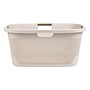 Mind Reader 10-Gallon Laundry Basket, Plastic, Ivory (40FABASK-IVO)~#|#~CFADDDB8-5E56-450C-BDC728F7E5E8C3E5_sc7