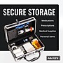 Vaultz Storage Container w/ Combination Lock, Plastic, Black (VZ00361-CAM)~#|#~CFAF384F-008B-4287-B756F64ED15FF9F5_sc7