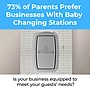 Koala Kare Baby Changing Station, Vertical Mount, Stainless Steel (KB311-SSWM)~#|#~CFAF8A55-0782-402A-8FE616BF32FF8251_sc7