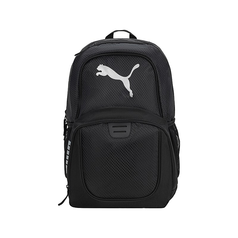 Puma Logo Laptop Backpack, Medium, Black (PV1673-001) image 1