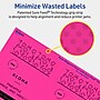 Avery Laser/Inkjet Rectangle Multipurpose Labels, 5" x 3.5", Neon Magenta, 320/Box (94256)~#|#~CFB14C5D-4120-48BC-B1625E1931D090E8_sc7