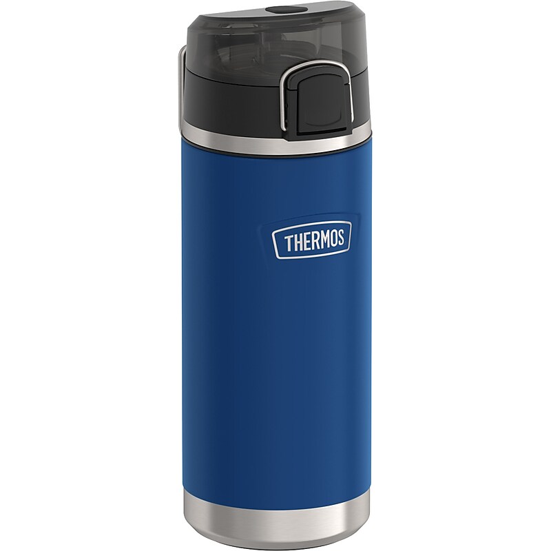 Thermos Icon Hydration Stainless Steel Vacuum Insulated Water Bottle, 18 oz., Navy (EAIS2502NV4) image 1