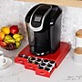 Mind Reader Plastic Single Serve Coffee Pod Storage Drawer, 36 Pod Capacity, Red (TRAY6-RED)~#|#~CFBA52E8-5740-4B37-B0D892F6F0C725E8_sc7