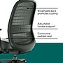 Workplace2.0 Health™ Bedford Polyurethane/Nylon Task Chair, Black (WP62574)~#|#~CFBAF163-F509-4977-AE797C2389D46AC4_sc7