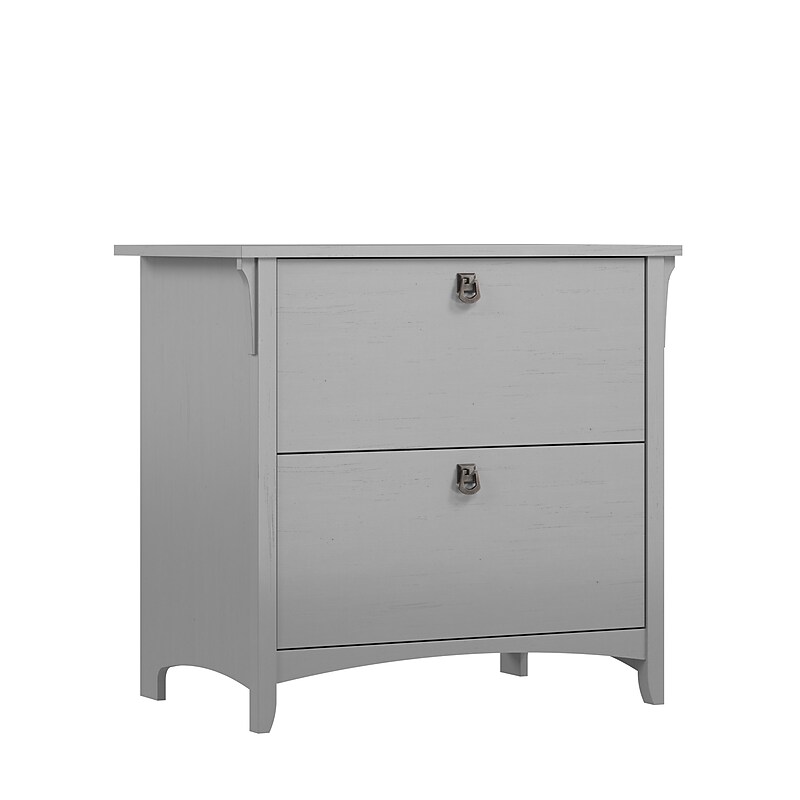 Bush Furniture Salinas Lateral File Cabinet, Cape Cod Gray (SAF132CG-03) image 1