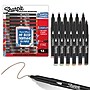 Sharpie Creative Markers Earth Tones Liquid Ink Markers, Fine Tip,  Assorted, 12/Pack (2209901)~#|#~CFBE0FC5-58A0-4AE1-9468448F5B455E87_sc7