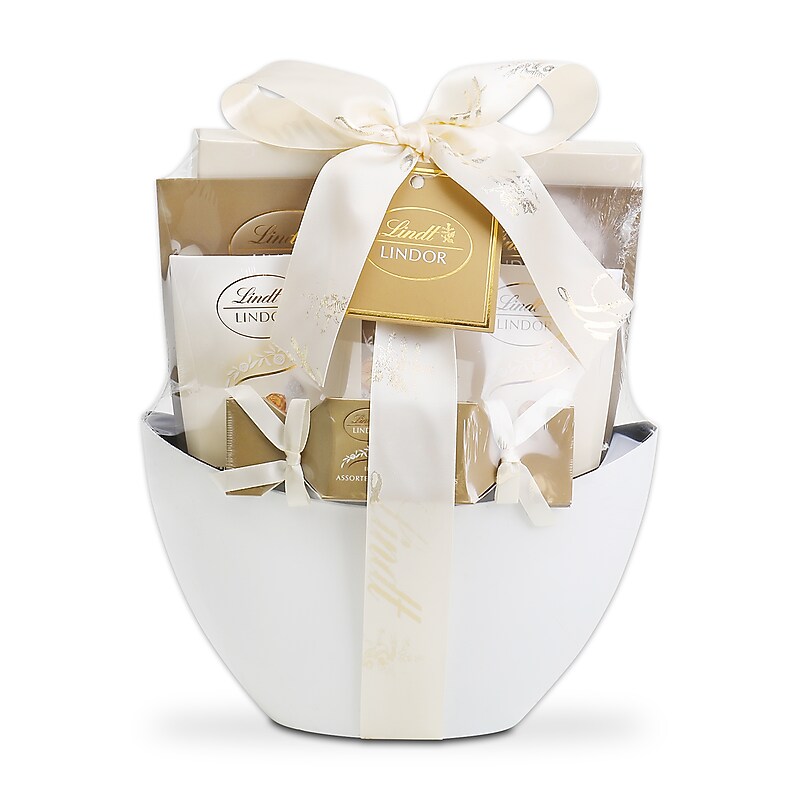Alder Creek Classic Lindt Chocolate Sampler Gift Basket (FG03075) image 1