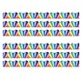 Carson Dellosa Education We Stick Together Scalloped Bulletin Board Borders, 3" x 3', Rainbow Burst, 6/Bundle (CD-108518-6)~#|#~CFC0E448-6AB1-46E0-9EAE6775B2248858_sc7