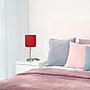 Creekwood Home Oslo 19.5" LED Table Lamp with USB Port, Brushed Steel/Red Shade (CWT-2012-RE-LB)~#|#~CFC0E8F1-A65F-4419-859EF2D27645BE06_sc7