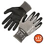 Ergodyne ProFlex 7072 Nitrile Coated Cut-Resistant Gloves, ANSI A7, Gray, Small, 12 Pair (10302)~#|#~CFC41F27-D61E-48CA-89CE2646A67CFCD2_sc7