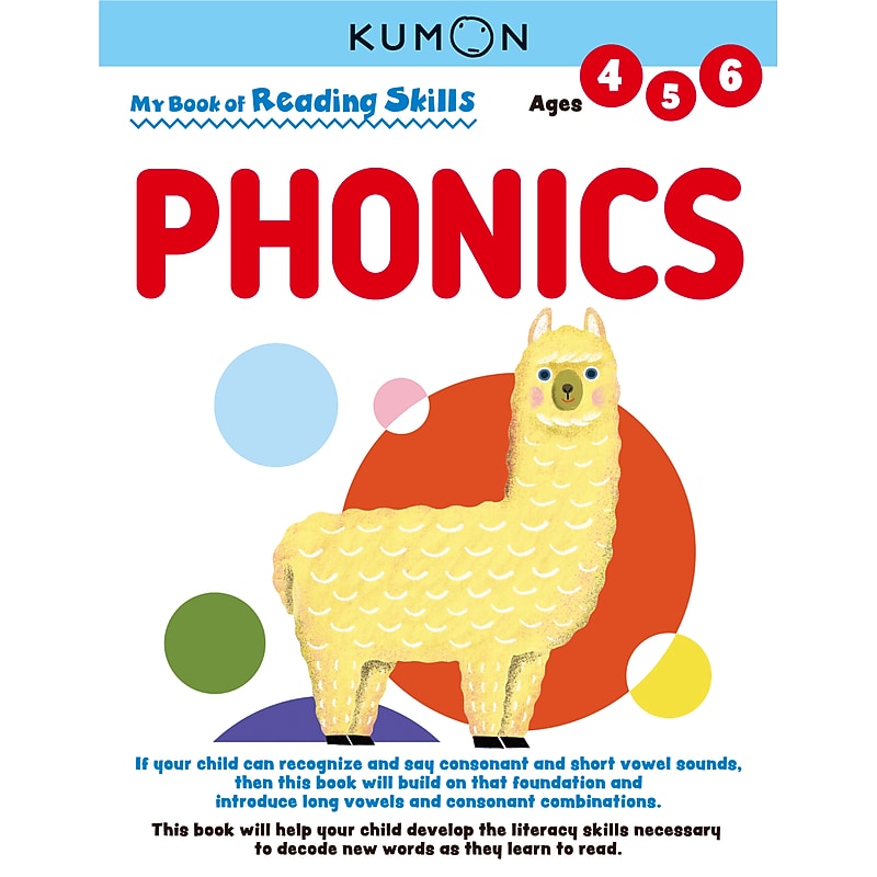 Kumon My Book of Reading Skills: Phonics Activity Book image 1