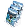 Staples® Literature Holder for Magazines, 8.25" x 11.7", Clear Plastic (77301)~#|#~CFCC206E-9711-49E2-8AD83B0D79F02B97_sc7