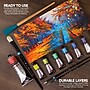 Daler-Rowney Georgian Oil Paint, Assorted Colors, 38ml, 10/Set (DRW111938910)~#|#~CFCEDE84-4337-4F96-81C3A2908AE8134D_sc7