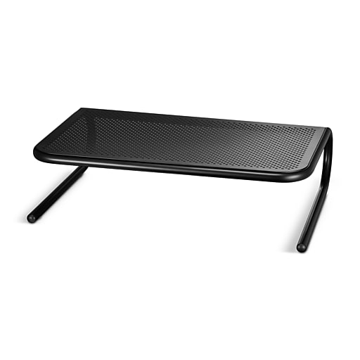 Staples Large Monitor Riser, for up to 46" Monitor, Black (20136/23961) Staples