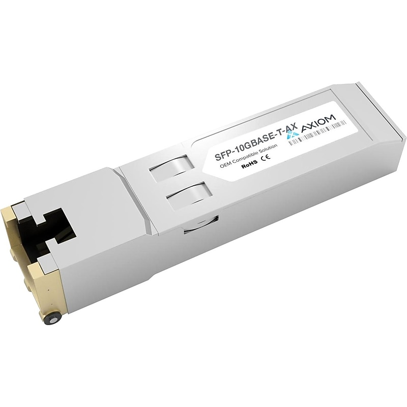 Axiom 10GBASE-T SFP+ Transceiver (SFP-10GBASE-T-AX) image 1