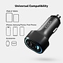 CODi 65W Triple Car Charger, USB-A & USB-C Outputs, Black (A01111)~#|#~CFE011D5-B16C-4DD5-ABA6BD64C8C039FC_sc7