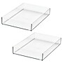 iDESIGN Organizers, Clear, 2/Set (27928M2)~#|#~CFE2120F-D2C5-49B0-9F6D0CECEB4F1B1F_sc7