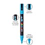 uni POSCA PC-3M Water-Based Paint Markers, Fine Tip, Assorted Inks, 8/Pack (PC3M8C)~#|#~CFE25547-C8AB-4D96-AC44BEE917F46CDD_sc7