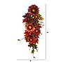 Nearly Natural 35" Autumn Sunflower, Pumpkin and Berries Artificial Teardrop (W1237)~#|#~CFE5397B-0F1D-42E6-8DF9B0BFDBFF1273_sc7