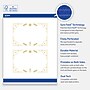 Avery Gold-White Christmas Trees Matte Blank Card, White, 20/Pack (S00-FDY)~#|#~CFE9F958-D59D-44B4-AF8913055831034F_sc7