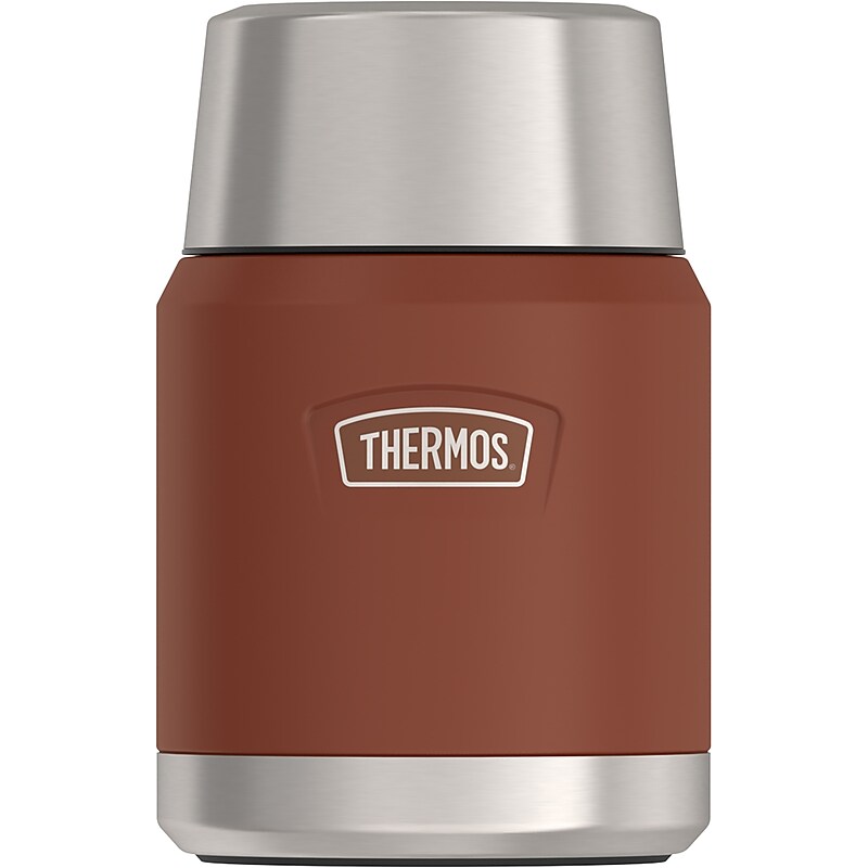Thermos Icon Stainless Steel Insulated Food Jar, Saddle, 16 oz. (EAIS3002SD4) image 1