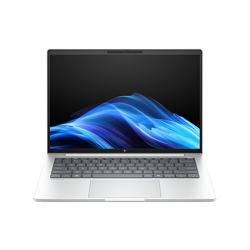 HP EliteBook 8 G1i 14" Touchscreen Laptop, CoPilot, Intel Ultra 7 225U, 16GB RAM, 512GB SSD, Windows 11 Pro (BE9E6UT#ABA) image 1