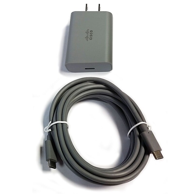 Cisco Adapter for IP Conference Phone 8832, Gray (CP-8832-PWR=) image 1