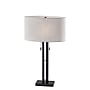 Adesso Foster 28"H Incandescent Table Lamp, Black/Off-White (4359-01)~#|#~D00188C0-48BB-4C32-97192AC701488D77_sc7