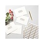 Avery Easy Peel Laser/Inkjet Address Labels, 1" x 2 5/8", White with Metallic Gold Borders, 300 Labels/Pack (6540)~#|#~D009C4A3-E645-4BB4-A2F5F30F38962C2B_sc7
