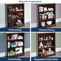 Sauder Select 44"H 3-Shelf Bookcase, Cherry Finish (412808)~#|#~D00FB561-1974-4660-8849E5F7C5B37A55_sc7