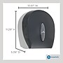 Georgia-Pacific Jumbo Jr. Toilet Paper Dispenser, Translucent Smoke (59009)~#|#~D0148BFA-1A25-4797-84A7A80BDBD3E0D7_sc7