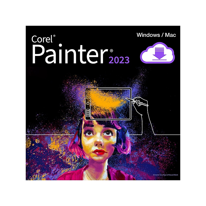 Corel Painter 2023 Graphic Design for Windows/Mac, 1 User [Download] image 1