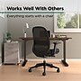 Workplace2.0™ Bedford Ergonomic Fabric/Mesh Swivel Task Chair, Black (UN60991)~#|#~D017C59F-D471-45E3-8C3984B953D9A1FC_sc7